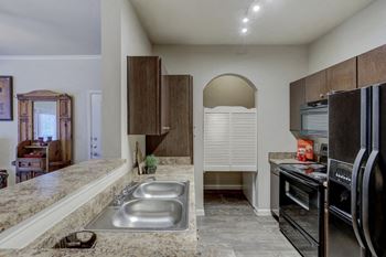 Granite-inspired countertops